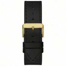 Guess 男士时尚商务休闲三眼多功能黑金镂空表盘硅胶表带石英表 - GW0262G2 - 金色 - 查看 5