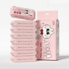 宠物清洁湿巾，便携式日常使用小包装湿巾 - 無味 - 查看 5