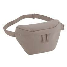 Bagbase Simplicity Waist Bag (Mushroom) - 100%  Polyester - (BC7062) - Beige - View 1