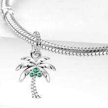1pc 925 Sterling Silver Infinity Tree Of Life Charm Bead, Suitable For Women Bracelet Bangle DIY Jewelry Making And Daily Decoration - Beads 2 - View 9