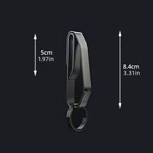 Stainless Steel Waist Hanging Car Key Buckle Key Clip Belt Buckle Outdoor Buckle Keychain - one-size - View 15