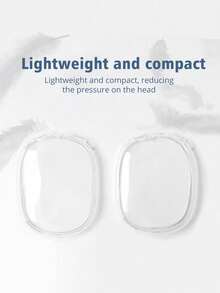 柔软防刮透明保护壳，Max TPU 无线防震耳机保护套，透明 - 無色 - 查看 5