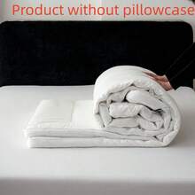 1pc Solid Color Brushed Cotton Futon Mattress Pad, Removable & Washable, Suitable For Spring/Autumn, Student Dorms, Elderly Homes, 3cm Fiber Filling, White - White - View 12