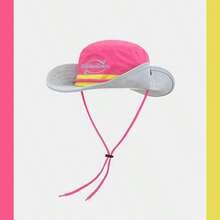 Cappello da sole, cappello da trekking all'aperto a tesa larga multicolore, cappello da pesca, cappello da trekking estivo, cappello secchiello dopamina, versione da donna, cappello protettivo dal sole - Multicolore - Visualizzare 13
