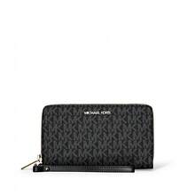 Michael Kors Jet Set Printed Ladies' Wallet 35F8STVW9B BLACK - 黑色35F8STVW9B BLACK - 查看 8