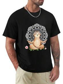 Men Outdoor Tees & Tanks - Black - View 8