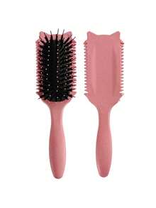 Curling Hair Styling Comb, Suitable For Curly, Wavy And Frizzy Hair, Can Shape, Add Volume And Detangle, Suitable For Women And Girls, Reduces Pulling And Frizz, Fun To Use - Cat Ear Comb - View 12