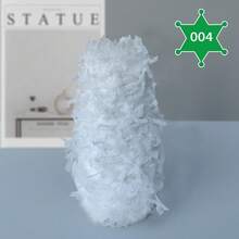 New Style Three Pieces Paper Fancy Yarn, Large Paper Butterfly Yarn, DIY Hand-Mixed Yarn, For Clothes, Hats, Scarves, One Skein - Multicolor - View 6