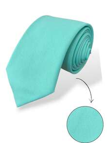 top ties Men Bow Ties - Màu xanh Bạc hà - Xem 4