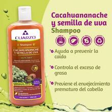 BELIME Shampoo Anticaída Cacahuananche y Uva 550 ml - Champú - Ver 2