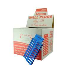 Linic 1000 10mm Fixing Masonry Plastic Wall Plugs. WP1020 - B - View 1