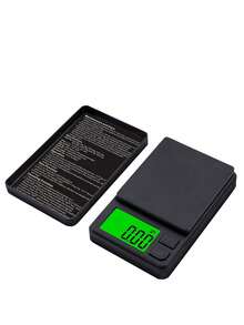 1pc Electronic Pocket Scale, 1000g Capacity, ABS Material, Can Measure Jewelry, Coins, Powder, Multi-Unit Conversion, Battery Powered (Battery Not Included), Wipe With Wet Cloth/Clean With Dry Cloth - Multicolor - View 13