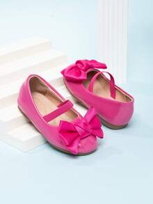 2026 Spring New Girls Fashion Cute Slip-On Casual Flat Shoes - Hot Pink - View 3