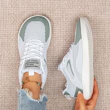 Barefoot Shoes Women Casual Sneakers Wide Toe Box Shoes Women Zero Drop Gym Walking Shoes Trail Running Shoe Jogging Tennis Fitness Sneaker Casual Outdoor - Silver - View 7