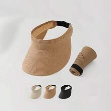 2026 New Summer Women's Foldable Wide Brim Sun Hat, Outdoor UV Protection Beach Hat - View 10