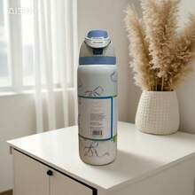 32oz 不鏽鋼保溫水壺 - 防漏運動水壺，配備雙功能出水口蓋、翻蓋吸管與寬口設計 - 24小時保溫/保冷 - 適合健身、旅行與日常使用 - 彩色 - 查看 4