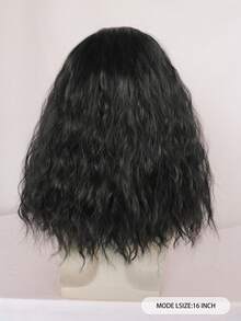 Men's And Women's Fluffy Shoulder Wave Shaped Adult Wig Medium Long Fluffy Role Playing Curly Wig Men's Long Wig Halloween Costume Party Daily Dress Up Wig - Multicolor - View 3