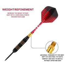 HUANQU 3pcs Dart Weight Extension And Shaft Kit - 2BA Thread Professional Dart Accessories Precise Balance Adjuster - Multicolor - View 2