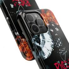 Funda Tutankamon Victor Mendivil Rico O Muerto para iPhone 11 12 13 14 15 16 17 ProMax – Cubierta de Lujo con Diseño de Faraón - Negro - Ver 4