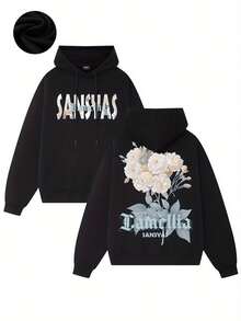 Wo Hoodie Casual Breathable Hooded Hoodie 280g Humorous Pattern Printed Hooded Hoodie Wo Hoodie Suitable Travel And Sports Hoodie Essentials Hoodie Hoodie Women Sweatshirts Women Hoodies Men's Hoodie Sweatshirts Men Essentials Fear - Black - View 1