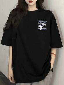 Women T-Shirts - Black - View 2