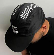 BONE FIVE PANEL ORI ALL BLACK PRETO PROMOTION - 原色黑色 - 查看 1