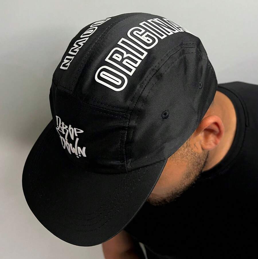 BONE FIVE PANEL ORI ALL BLACK PRETO PROMOTION - 原色黑色 - 查看 1