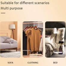 ARTSECRET EKOSECRET 手持式扫帚清洁刷 - 软毛除尘刷，适用于清洁汽车/床/沙发/花园/家具/衣物，木柄/绘画工作室 - 白色-1pc - 查看 2