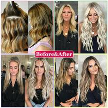 Thick Nano Ring Loop 100% Human Remy Hair Pre Bonded Keratin Fusion Tip Micro Bead Hair Extensions 1g/Strand 50g/Set Straight Pelucas De Cabello Humano 14"16"18"20"22"24" Black/Brown/Blonde Balayage Highlight 35cm 40cm 45cm 50cm 55cm 60cm - #24 Natural Blonde - 查看 9