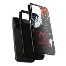 Funda Tutankamon Victor Mendivil Rico O Muerto para iPhone 11 12 13 14 15 16 17 ProMax – Cubierta de Lujo con Diseño de Faraón - Negro - Ver 3