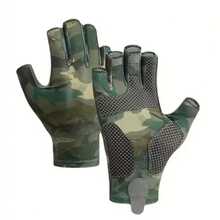 1 Pair Premium Fishing Gloves - For Men And Women, Durable Sailing, Kayaking, Rowing, Open Finger Design, Ideal Choice For Outdoor Water Sports Enthusiasts - A - View 13