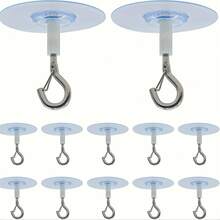 Hookless Ceiling Hook, Suitable For Hanging Lamps And Plants, Can Be Used With Adhesive Hooks, Compatible With Bobi Mobile Curtain And Multi-Purpose Hooks - View 6