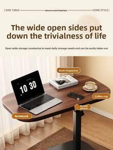 Adjustable Side End Table, Minimalist Mobile Coffee Table For Living Room Sofa, Bedroom Nightstand - Multicolor - View 6