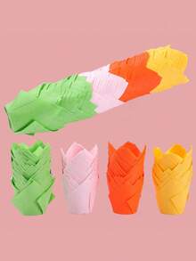 50 chiếc giấy lót bánh cupcake hình hoa tulip, cốc muffin, cốc hình ngọn lửa, cốc giấy nướng dùng một lần chịu nhiệt, cốc chống dầu, thích hợp cho Ngày Valentine, đám cưới Ngày Valentine, sinh nhật, trang trí Ramadan, Lễ Phục sinh, trang trí Lễ Phục sinh, lưu trữ nhà bếp, làm bánh, dụng cụ làm bánh, đồ dùng học tập, trang trí nhà bếp. - Nhiều màu - Xem 6