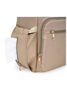 1 túi đựng đồ cho mẹ cỡ lớn, thiết kế dạng ba lô và xách tay, có ngăn đựng hành lý và móc treo xe đẩy. - nhiều màu - Xem 8