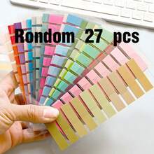 200pcs, 1 Style, 20 Styles, 1 Pack, Total 4000pcs Index Stickers, Memo Pads, Papers, Home Labels, Message Stickers, Office Supplies, Annotation Labels, Student Textbooks, Important Reminder Stickers - Multicolor - View 8