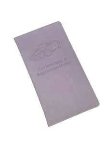 1个汽车保险资料保护盒，高级皮革汽车保险卡、身份证、驾驶证钱包，礼品 - 名片夾 - 查看 15