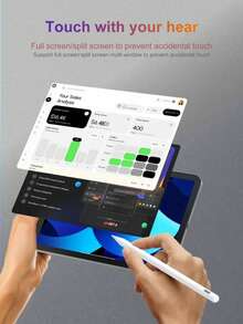 Capacitive Pen Compatible With Apple Pencil 1/2, Prevents Accidental Touch, Multi-Color With Magnetic Suction, Latest Tablet Pen Compatible With Pro, Mini 6, Air 2025-2018, Compatible With Apple Pencil, 90mAh Battery Capacity - Multicolor - View 3