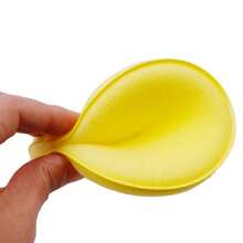 6/12/24PCS Car Waxing Yellow Sponge Polishing Sponge Car Detail Coating Pad Round Superfine Fiber Foam Sponge Car Body Beauty Car Care Cleaning Sponge - A - View 2
