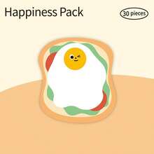 Giấy ghi chú hình người ngoài hành tinh, Bao bì vui nhộn, Vật liệu dính sáng tạo, Tin nhắn văn phòng, Giấy ghi chú, Nhãn dán N - Nhiều màu - Xem 12