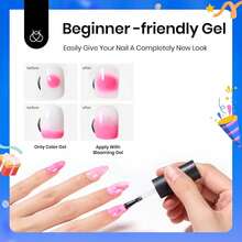 Beetles Blooming Gel 15ml Clear Uv Led Blossom Nails Gel Polish For Spreading Effect Marble Natural Stone Watercolor Floral Print Soak Off Diy Nail Art Design Manicure Gift For Women - 查看 4