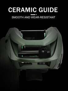 BILLINGS Carrete de pesca de casting, carrete de casting ultraligero de 6 oz, súper suave con arrastre máximo de 8 kg, relación de engranajes 7.2:1 y sistema de frenado magnético, para principiantes y todos los niveles - Verde - Ver 6