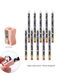 2pcs Pink & White Wax Pencil Nail Art Crystal Picker, For Picking Up And Removing Crystals, Diamonds, Gems, Jewelry Stickers - Multicolor - View 15