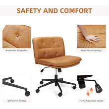 Office Chair - Brown - View 4