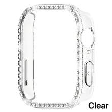 1 pieza Funda protectora de PC de una sola hilera con diamantes de imitación, compatible con Huawei Watch Fit 3, estilo informal. - Ajuste 3 - Ver 14