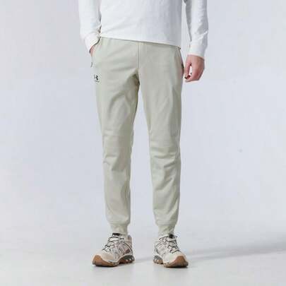 Under Armour Pantalón casual con forro de felpa, que absorbe la humedad, estilo deportivo tricot - NEGRO 1290261-289