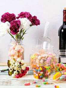 Bộ 1/2/3/4/5 muỗng múc đá bằng nhựa trong suốt, muỗng múc đá đa năng dùng cho khay đá tủ lạnh, muỗng múc đa dụng trong nhà bếp, muỗng múc đá dùng trong phòng tắm, muỗng múc thức ăn và kẹo, muỗng múc đá mờ trong suốt, muỗng múc ngũ cốc dùng trong quán trà sữa và nhà bếp (Kính gửi quý khách hàng, Lưu ý: Có thể có một vài vết xước nhỏ trong quá trình vận chuyển) - Nhiều màu - Xem 7