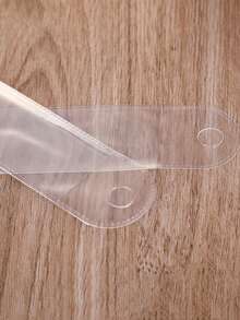 5/10/20pcs Transparent Pencil Cases, Matte Solid Color Universal Pencil Bags, Round Frosted Clear Pencil Pouches, Solid Color General Pencil Bags, Casual Gift Bags, Hanging Gift Pen Boxes, Pen Case Organizers, Stationery - 16.5*3.2CM - View 11