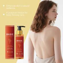 100ml Firming Body Oil For Tightening Skin | Nourishing & Hydrating Dry Skin Moisturizer | Quick-Absorbing Formula For Glowing Skin, Self-Care Massage Oil,Gifts For Men And Women Suitable For Valentine's Day, New Year's Day, Birthdays, Weddings And Parties,Skin Care Sets,Makeup,Skin Care,Travel Essential,Quick Ship Items,Free Shipping - 水果&柑橘香調 - 查看 5
