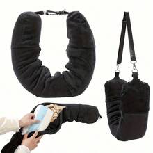 Nuevo cojín de viaje en forma de U rellenable, portátil para vuelos, uso diario, picnics, artículos de viaje esenciales - A - Ver 8